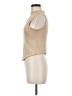 One Step Up Tan Sleeveless Top Size M - photo 5