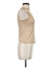 One Step Up Tan Sleeveless Top Size M - photo 4