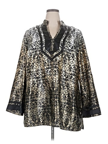 Lane Bryant 3/4 Sleeve Blouse (view 1)