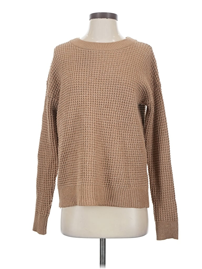 Click to view more detailed imagery on our partner's website Pre-owned Time And Tru Pullover Sweater In Tan