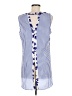 CAbi 100% Polyester Blue Sleeveless Blouse Size M - photo 2