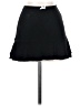 Cider Solid Black Casual Skirt Size XXS - photo 1