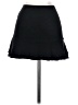 Cider Solid Black Casual Skirt Size XXS - photo 2