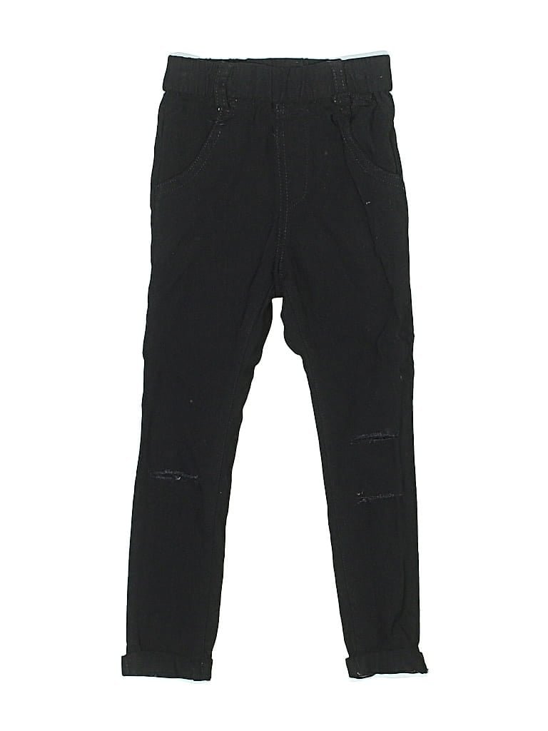 Pre-owned Assorted Brands Kids' Cargo Pants In Black