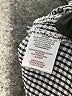Bobeau Houndstooth Gray Short Sleeve Blouse Size L - photo 8