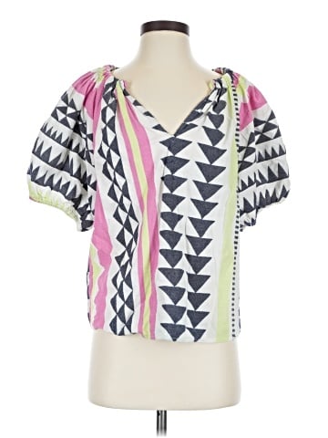 Velvet by Graham & Spencer Short Sleeve Blouse (view 1)