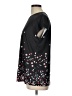 Assorted Brands Floral Black Short Sleeve T-Shirt Size L - photo 5