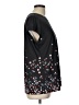 Assorted Brands Floral Black Short Sleeve T-Shirt Size L - photo 4