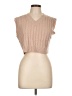 Unbranded 100% Acrylic Tan Sweater Vest Size L - photo 1
