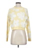 Debut Floral Yellow Pullover Sweater Size XS - photo 1