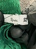 By Egreis 100% Polyester Polka Dots Green Casual Pants Size XS - photo 7