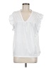 Assorted Brands White Short Sleeve Blouse Size M - photo 1