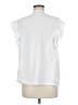 Assorted Brands White Short Sleeve Blouse Size M - photo 2