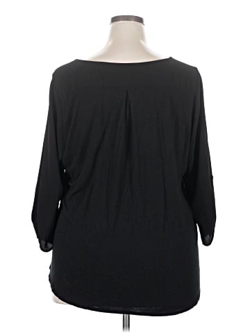 Tempted Hearts 3/4 Sleeve Blouse (view 2)