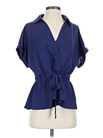 Sweet Rain Short Sleeve Blouse (view 1)