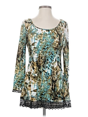 Milano 3/4 Sleeve Top (view 1)