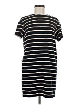 oh polly black dress Jessa Modal Ruched Plunge A-Line Mini Dress in Black