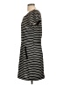 AGB Stripes Black Casual Dress Size 10 - photo 5