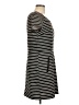 AGB Stripes Black Casual Dress Size 10 - photo 4