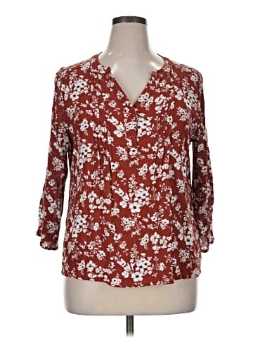 Fun2Fun 3/4 Sleeve Blouse (view 1)