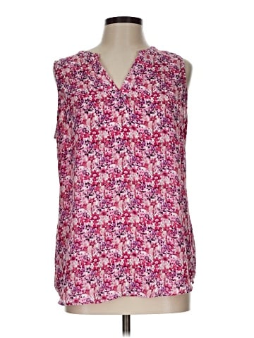 Adrianna Papell Sleeveless Blouse (view 1)