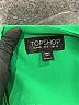 Topshop 100% Polyester Solid Green Cocktail Dress Size 8 - photo 7