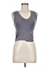 Dynamic Gray Sleeveless T-Shirt One size - photo 1