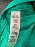 Chico's 100% Linen Teal 3/4 Sleeve Button-Down Shirt Size S - photo 8