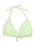 Swim Systems Solid Green Swimsuit Top Size L - photo 2
