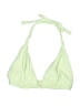 Swim Systems Solid Green Swimsuit Top Size L - photo 1