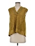 Akemi + Kin Gold Sleeveless Blouse Size XS - photo 1