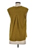 Akemi + Kin Gold Sleeveless Blouse Size XS - photo 2