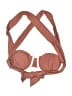 Unbranded Pink Brown Swimsuit Top Size S - photo 2