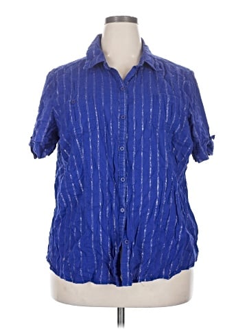 Sag Harbor Short Sleeve Blouse (view 1)