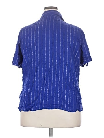 Sag Harbor Short Sleeve Blouse (view 2)