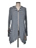 Soft Surroundings Stripes Blue Kimono Size M (petite) - photo 1