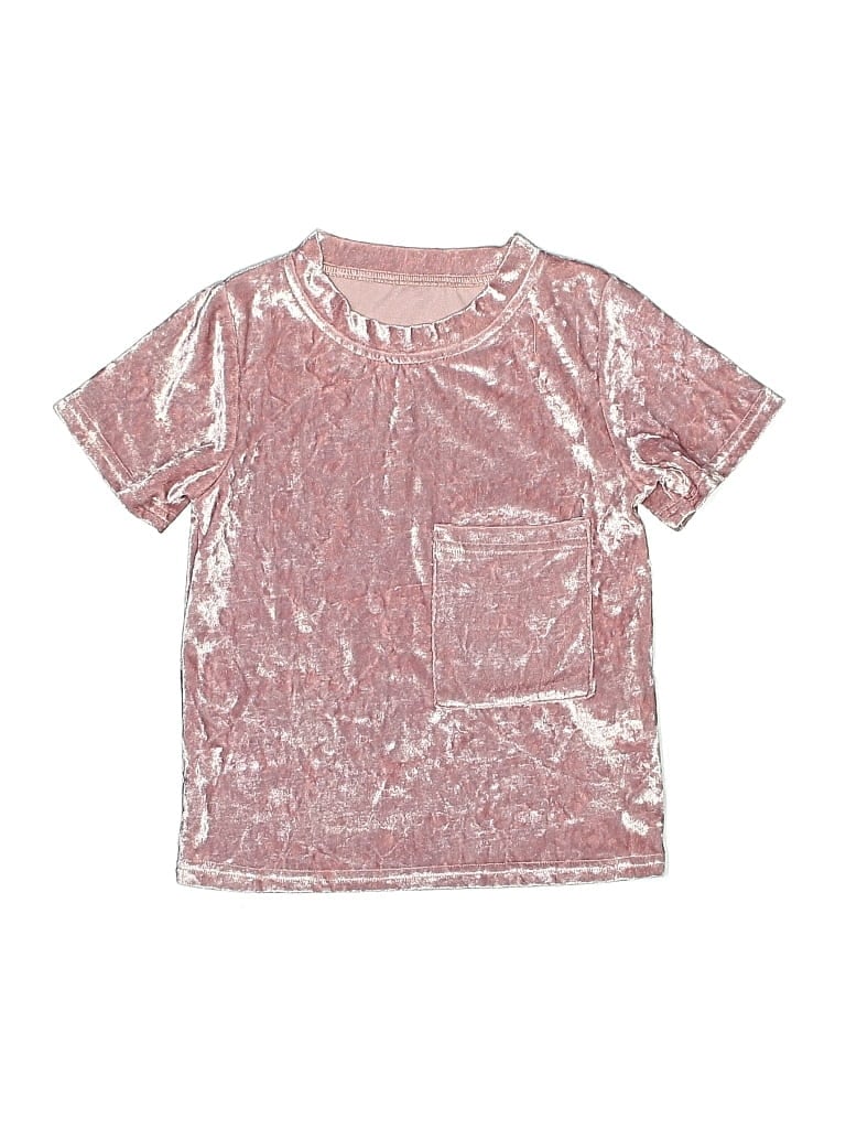 Pre-owned Unbranded Kids' Short Sleeve T-shirt In Pink