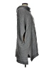 Eight Eight Eight 100% Cotton Gray Poncho Size L - photo 4