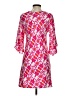 Escapada 100% Rayon Paisley Pink Casual Dress Size S - photo 2
