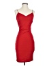 Olive Tree Solid Red Casual Dress Size M - photo 1