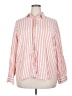 Universal Thread Stripes Orange Long Sleeve Button-Down Shirt Size XXL - photo 1