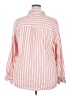 Universal Thread Stripes Orange Long Sleeve Button-Down Shirt Size XXL - photo 2