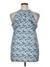fleur bleue 100% Polyester Blue Sleeveless Blouse Size XL - photo 2