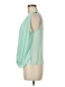 By & By 100% Polyester Green Sleeveless Blouse Size M - photo 5
