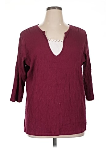 Jason Maxwell 3/4 Sleeve Blouse (view 1)