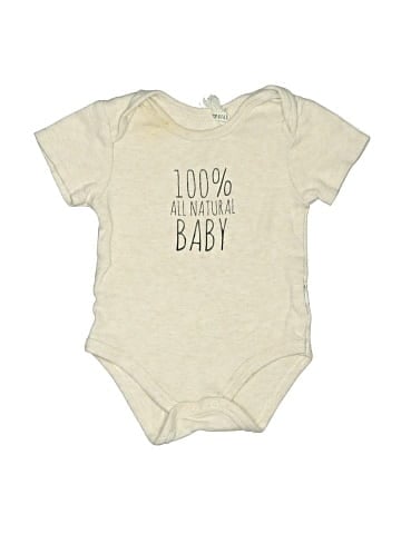 Rabbit Bear Short Sleeve Onesie (view 1)