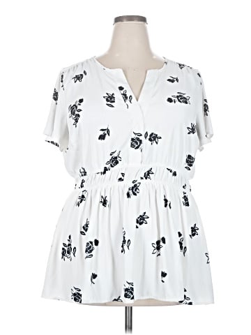 Torrid Short Sleeve Blouse (view 1)