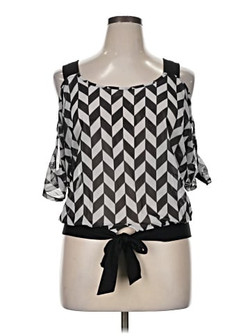 Siren Lily 3/4 Sleeve Blouse (view 1)