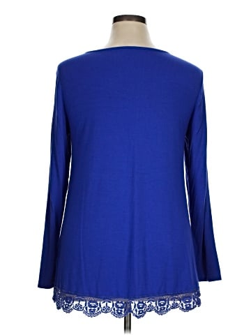 Unbranded 3/4 Sleeve T-Shirt (view 2)