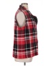 Chaps 100% Cotton Red Vest Size 1X - photo 4